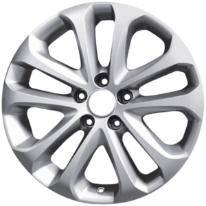 Platišče iz lahke zlitine 17" 5 x 2 kraki, srebrn